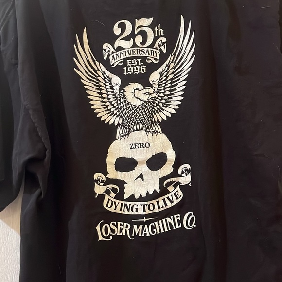 Black Graphic Men's T-Shirt - Picture 6 of 6